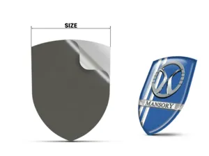 Mansory Adesivi Parabrezza Resistenti Universali Alta Qualità